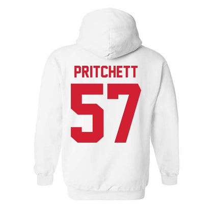 Nebraska - NCAA Football : Elijah Pritchett - Classic Shersey Hooded Sweatshirt-1