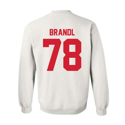 Nebraska - NCAA Football : Jacob Brandl - Classic Shersey Crewneck Sweatshirt-1