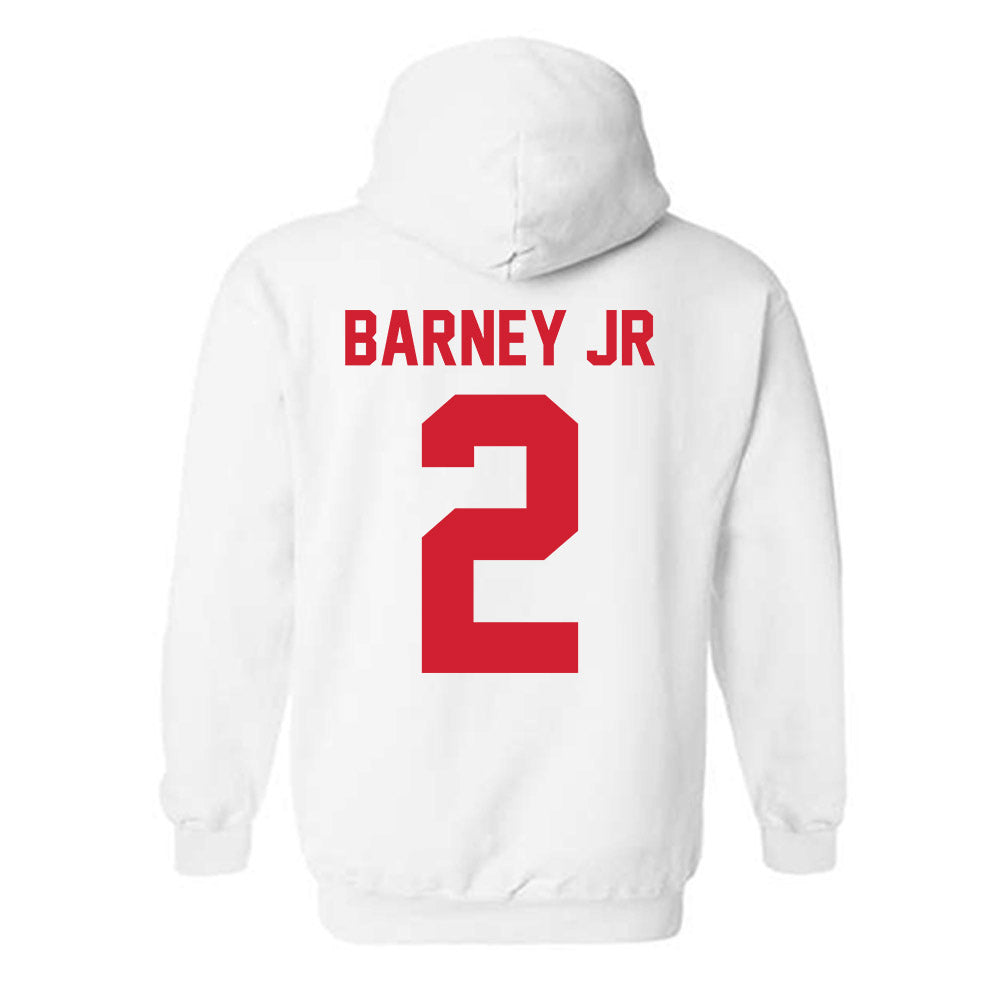 Nebraska - NCAA Football : Jacory Barney Jr - Classic Shersey Hooded Sweatshirt-1