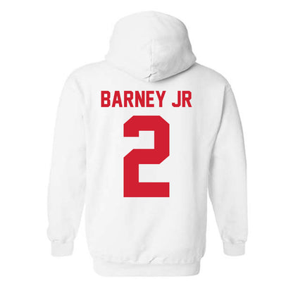 Nebraska - NCAA Football : Jacory Barney Jr - Classic Shersey Hooded Sweatshirt-1