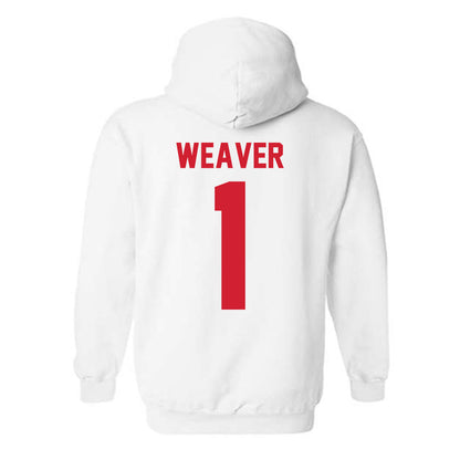 Nebraska - NCAA Women's Basketball : Hailey Weaver - Classic Shersey Hooded Sweatshirt-1