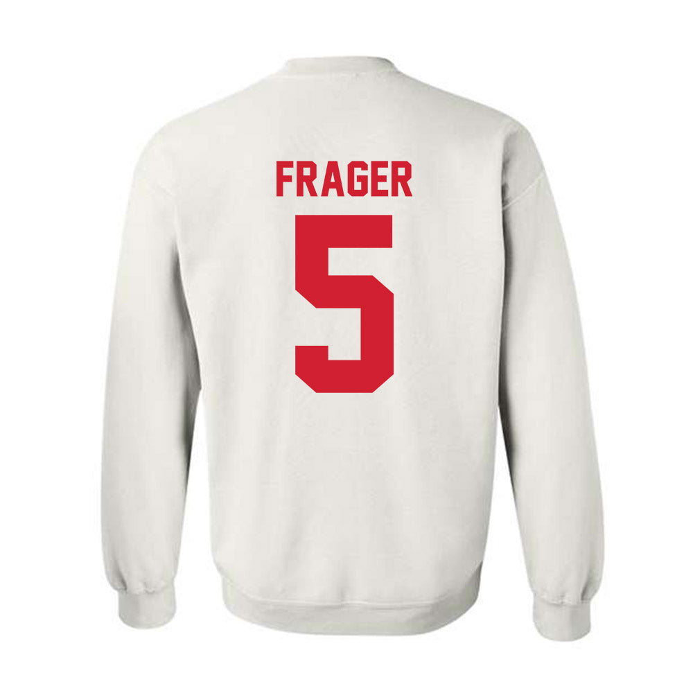 Nebraska - NCAA Men's Basketball : Braden Frager - Classic Shersey Crewneck Sweatshirt-2