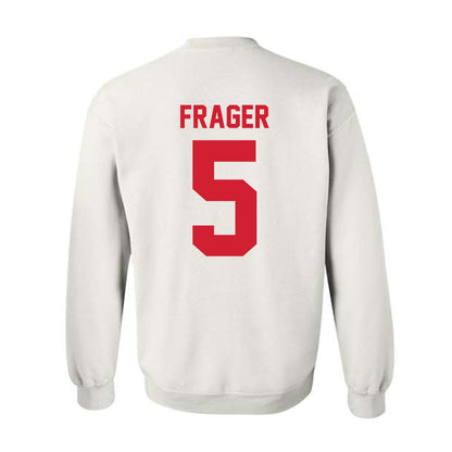 Nebraska - NCAA Men's Basketball : Braden Frager - Classic Shersey Crewneck Sweatshirt-2