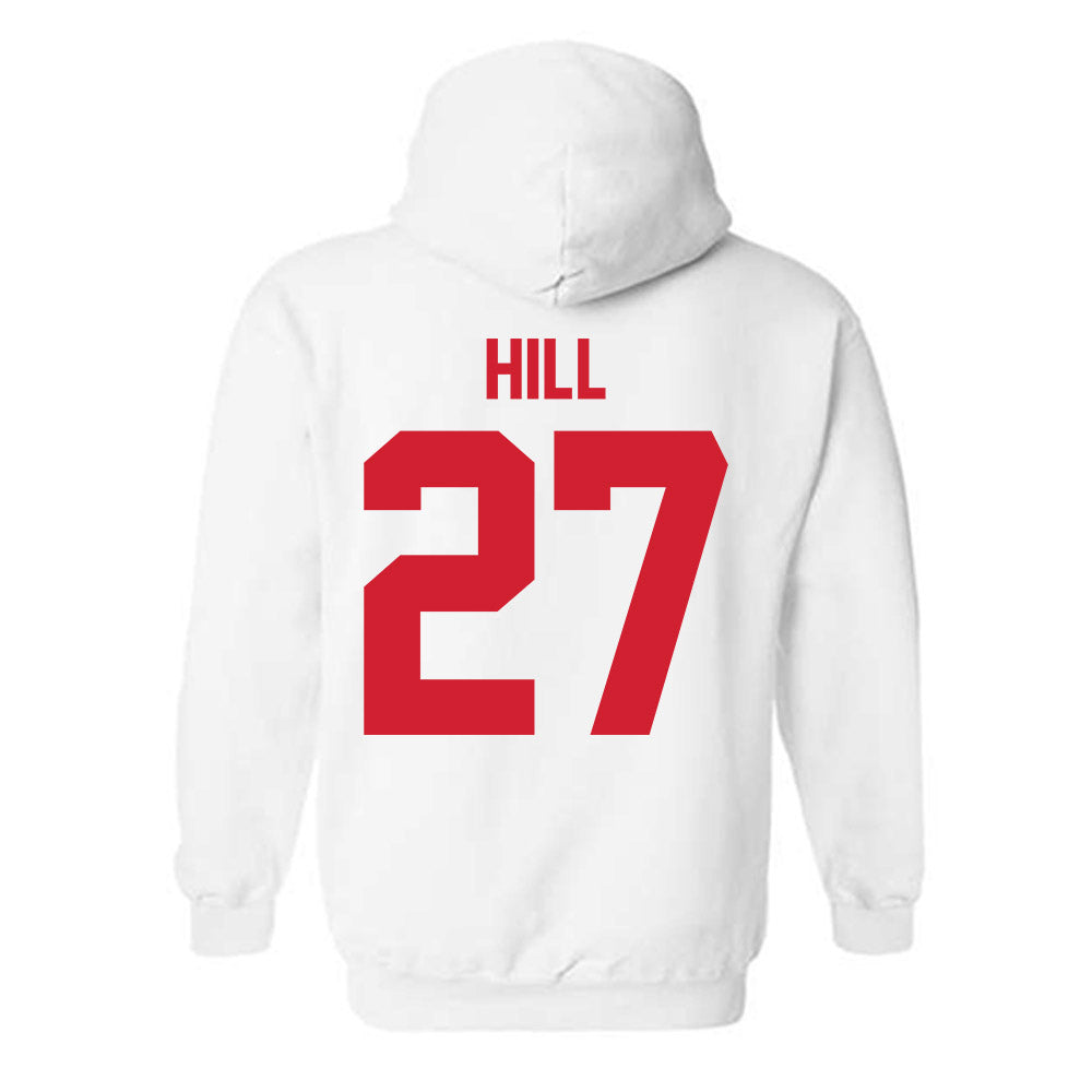 Nebraska - NCAA Softball : Natalia Hill - Classic Shersey Hooded Sweatshirt-1