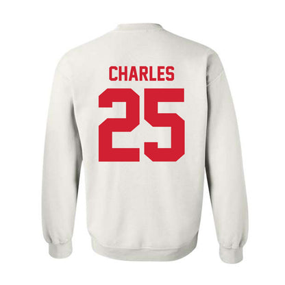 Nebraska - NCAA Football : Jeremiah charles - Classic Shersey Crewneck Sweatshirt-1