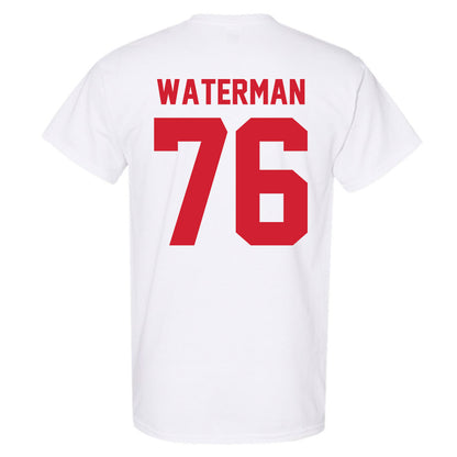 Nebraska - NCAA Football : Rex Waterman - Classic Shersey T-Shirt-2