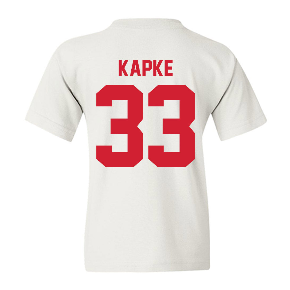 Nebraska - NCAA Men's Basketball : Boden Kapke - Classic Shersey Youth T-Shirt-2