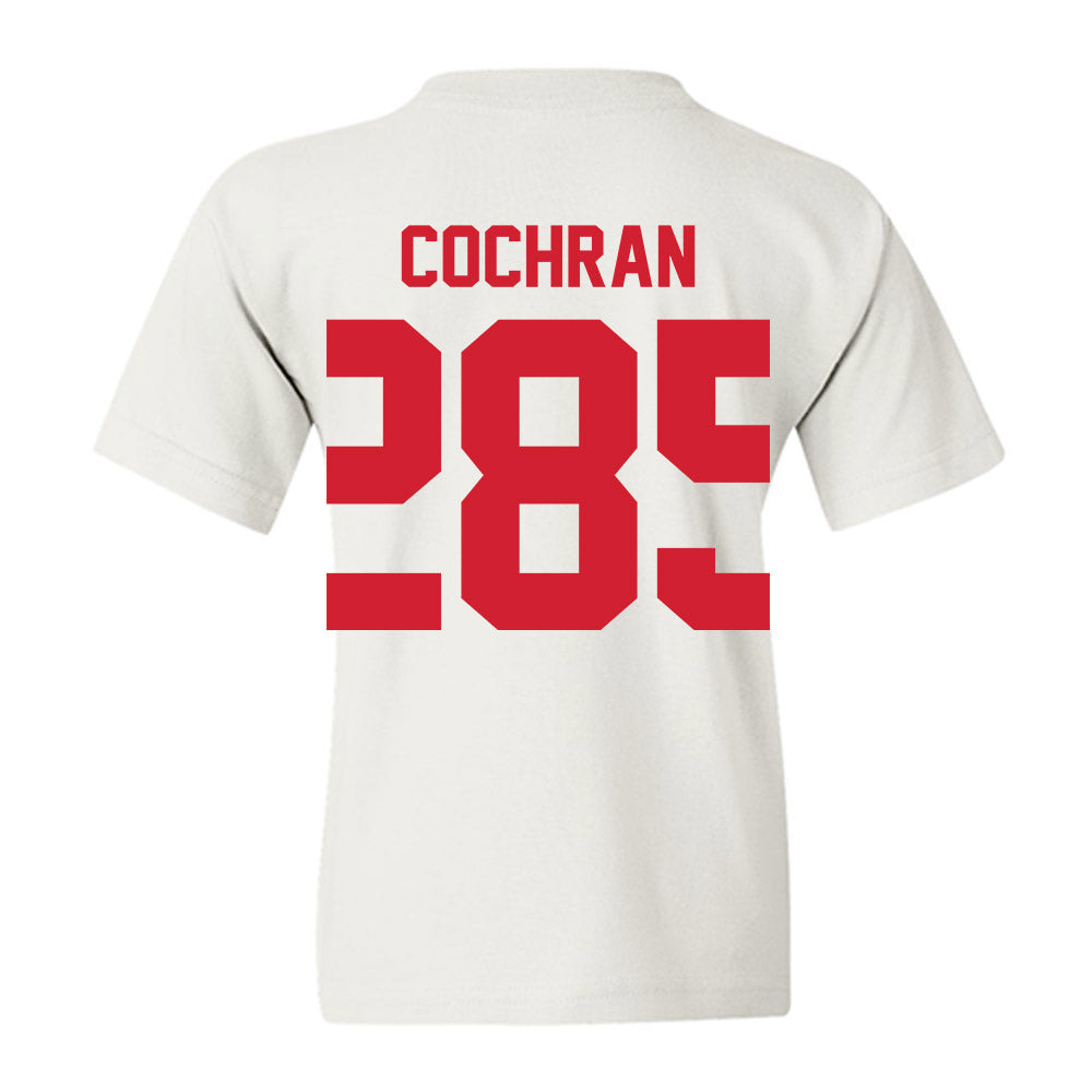 Nebraska - NCAA Wrestling : Lucas Cochran - Classic Shersey Youth T-Shirt-2