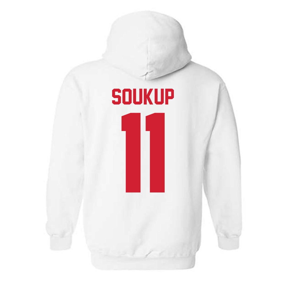 Nebraska - NCAA Football : Bode Soukup - Classic Shersey Hooded Sweatshirt-1