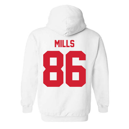Nebraska - NCAA Football : Cortez Mills - Classic Shersey Hooded Sweatshirt-2