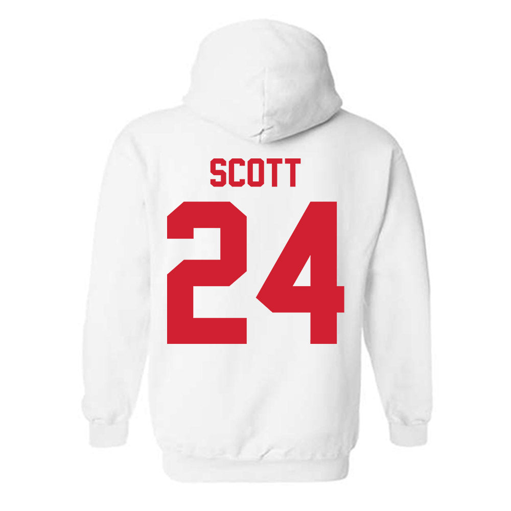 Nebraska - NCAA Football : Nalin Scott - Classic Shersey Hooded Sweatshirt-2