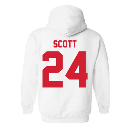 Nebraska - NCAA Football : Nalin Scott - Classic Shersey Hooded Sweatshirt-2
