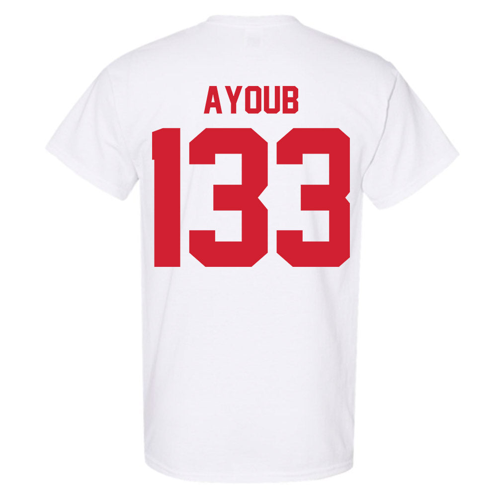 Nebraska - NCAA Wrestling : Omar Ayoub - Classic Shersey T-Shirt-1