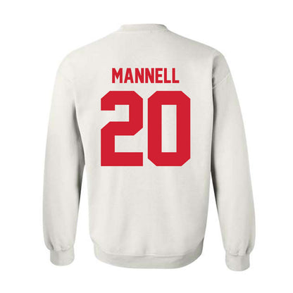 Nebraska - NCAA Baseball : Kevin Mannell - Classic Shersey Crewneck Sweatshirt-1