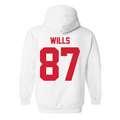 Nebraska - NCAA Football : Jack Wills - Classic Shersey Hooded Sweatshirt-1