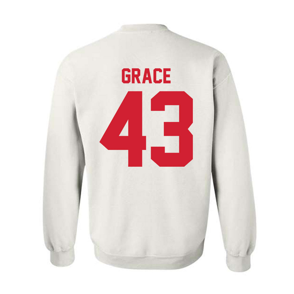 Nebraska - NCAA Baseball : Cooper Grace - Classic Shersey Crewneck Sweatshirt-1
