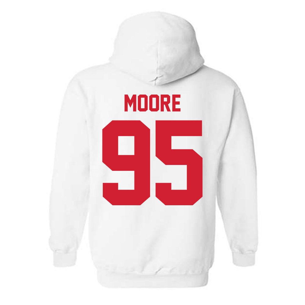 Nebraska - NCAA Football : Gabriel Moore - Classic Shersey Hooded Sweatshirt-2