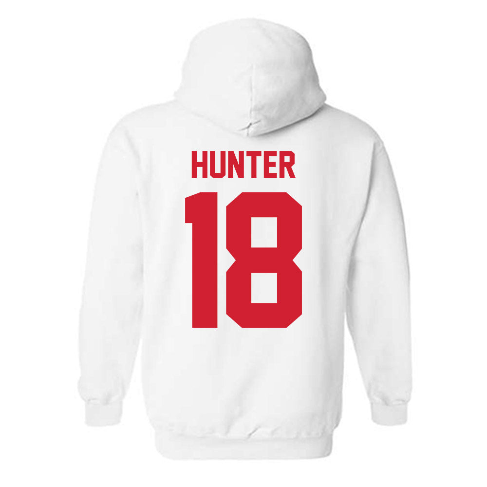 Nebraska - NCAA Women's Volleyball : Ryan Hunter - Classic Shersey Hooded Sweatshirt-1