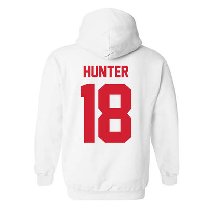 Nebraska - NCAA Women's Volleyball : Ryan Hunter - Classic Shersey Hooded Sweatshirt-1