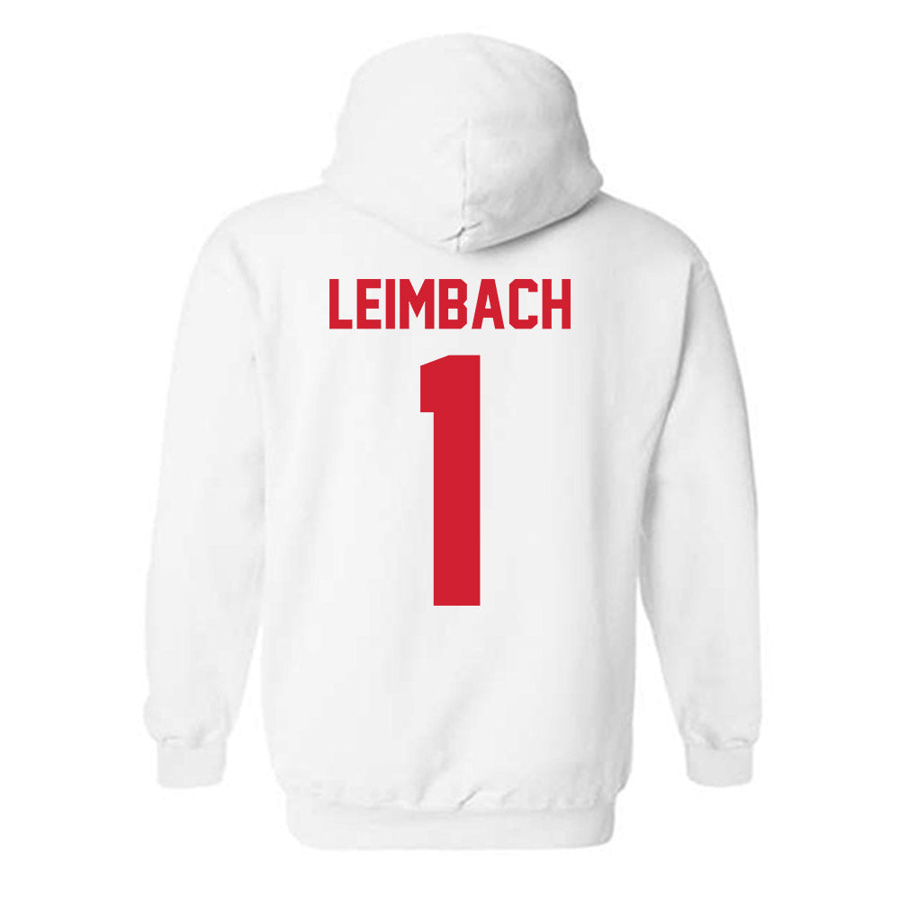 Nebraska - NCAA Women's Volleyball : Keri Leimbach - Classic Shersey Hooded Sweatshirt-2