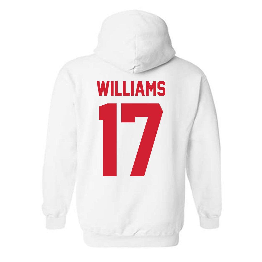 Nebraska - NCAA Women's Volleyball : Keoni Williams - Classic Shersey Hooded Sweatshirt-2