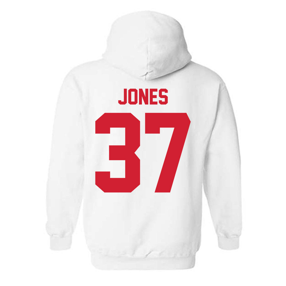 Nebraska - NCAA Football : Donovan Jones - Classic Shersey Hooded Sweatshirt-1
