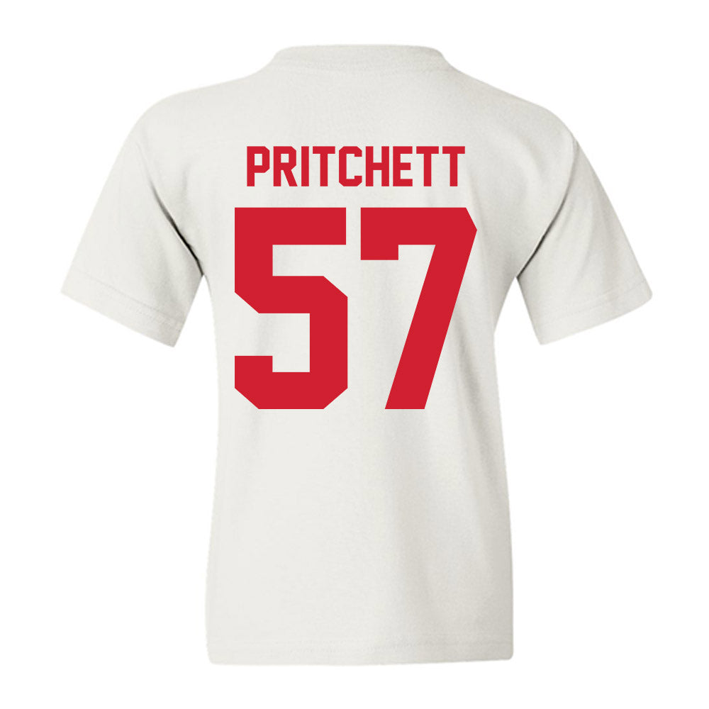 Nebraska - NCAA Football : Elijah Pritchett - Classic Shersey Youth T-Shirt-1