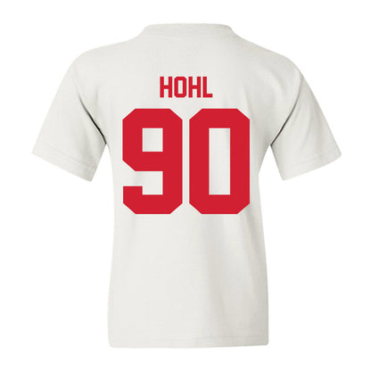 Nebraska - NCAA Football : John Hohl - Classic Shersey Youth T-Shirt-1