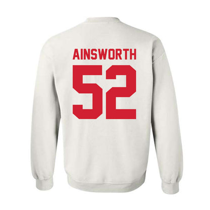 Nebraska - NCAA Football : Hayden Ainsworth - Classic Shersey Crewneck Sweatshirt-2