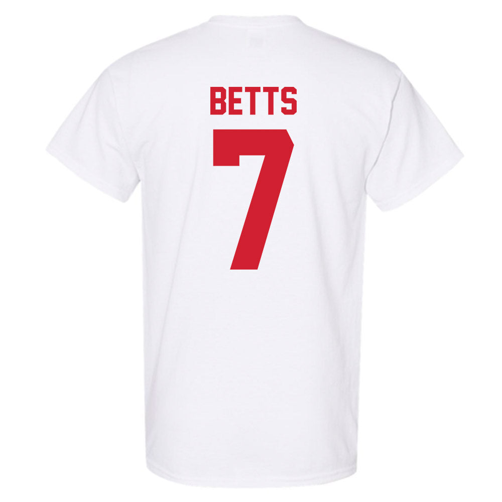 Nebraska - NCAA Men's Basketball : Kadyn Betts - Classic Shersey T-Shirt-2