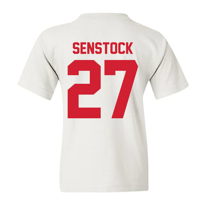 Nebraska - NCAA Baseball : Joey Senstock - Classic Shersey Youth T-Shirt-1
