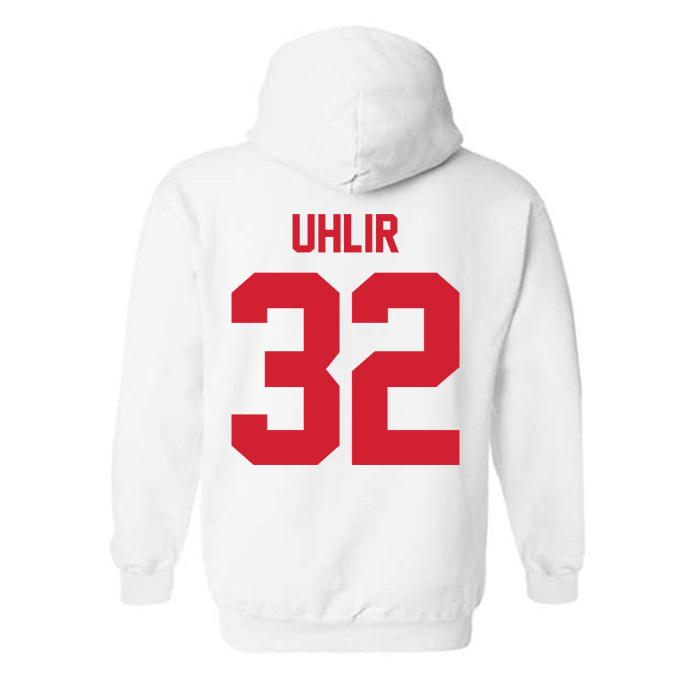 Nebraska - NCAA Football : Trent Uhlir - Classic Shersey Hooded Sweatshirt-1