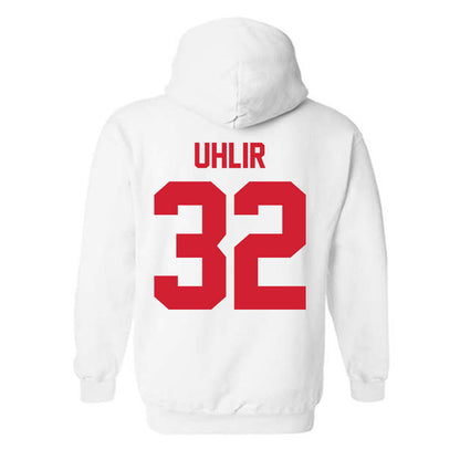 Nebraska - NCAA Football : Trent Uhlir - Classic Shersey Hooded Sweatshirt-1