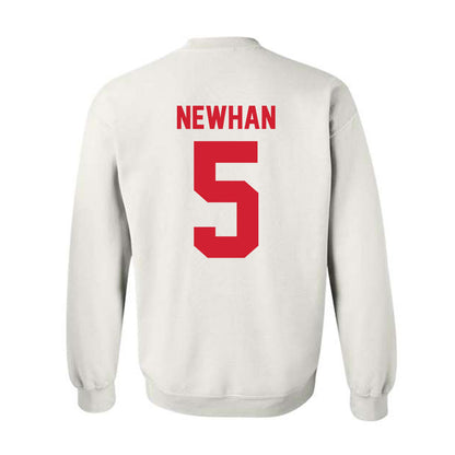 Nebraska - NCAA Baseball : Nico Newhan - Classic Shersey Crewneck Sweatshirt-1