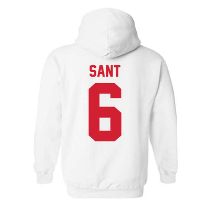 Nebraska - NCAA Women's Soccer : Sadie Sant - Classic Shersey Hooded Sweatshirt-1
