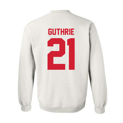 Nebraska - NCAA Football : Rex Guthrie - Classic Shersey Crewneck Sweatshirt-1