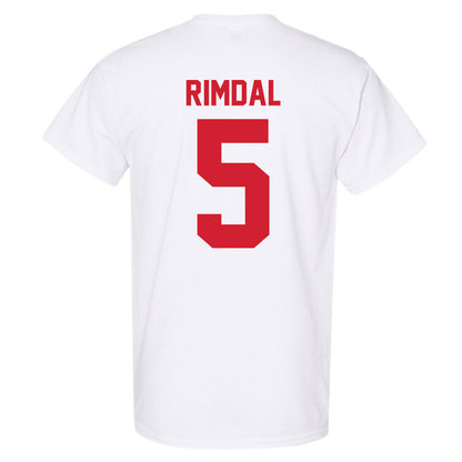 Nebraska - NCAA Women's Basketball : Alberte Rimdal - Classic Shersey T-Shirt-1