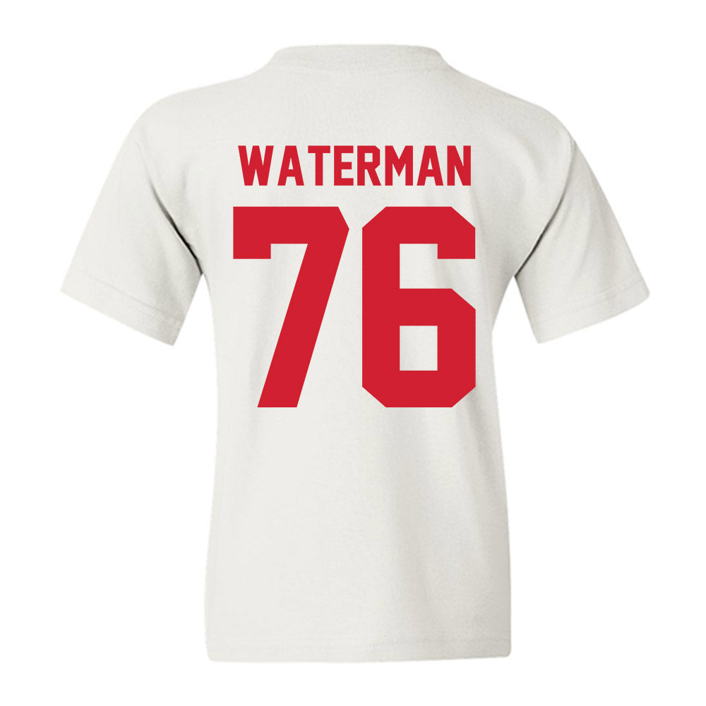 Nebraska - NCAA Football : Rex Waterman - Classic Shersey Youth T-Shirt-2