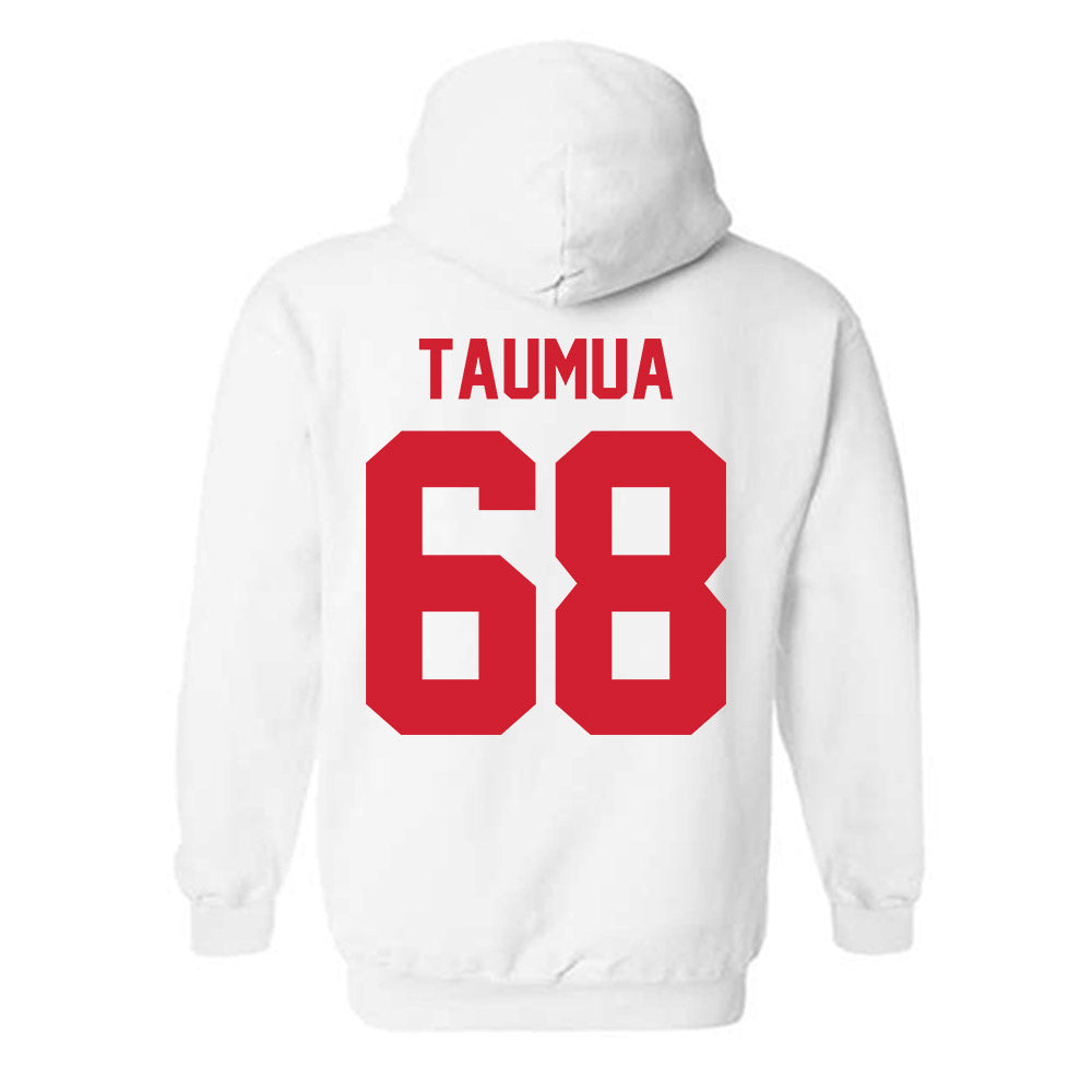 Nebraska - NCAA Football : Preston Taumua - Classic Shersey Hooded Sweatshirt-1
