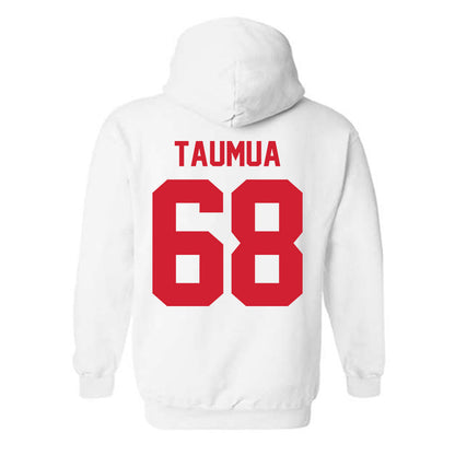 Nebraska - NCAA Football : Preston Taumua - Classic Shersey Hooded Sweatshirt-1