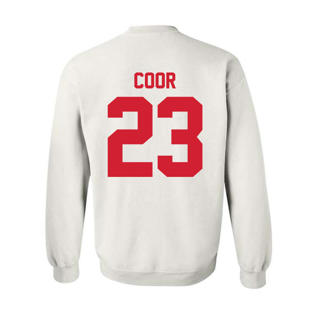 Nebraska - NCAA Softball : Hannah Coor - Classic Shersey Crewneck Sweatshirt-1