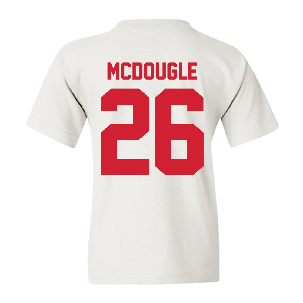 Nebraska - NCAA Football : Dwayne Mcdougle - Classic Shersey Youth T-Shirt-2