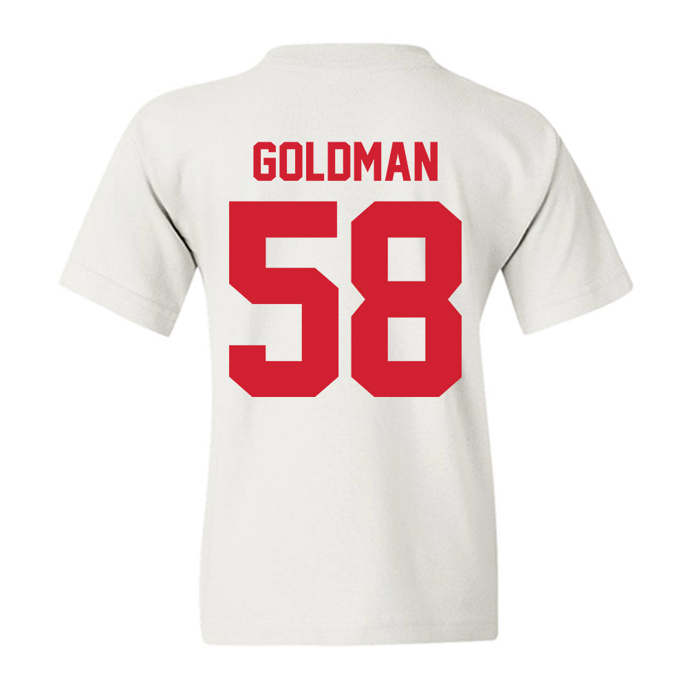 Nebraska - NCAA Football : Mason Goldman - Classic Shersey Youth T-Shirt-1