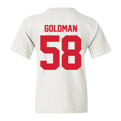 Nebraska - NCAA Football : Mason Goldman - Classic Shersey Youth T-Shirt-1