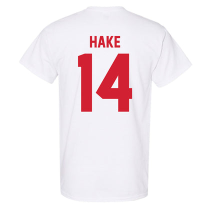 Nebraska - NCAA Women's Basketball : Callin Hake - Classic Shersey T-Shirt-1