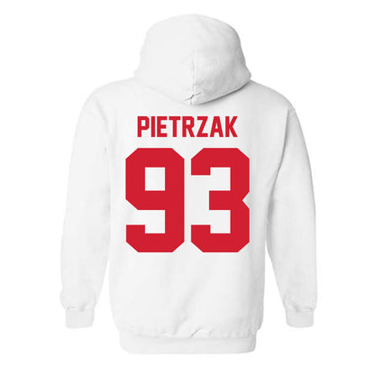 Nebraska - NCAA Football : Kade Pietrzak - Classic Shersey Hooded Sweatshirt-2