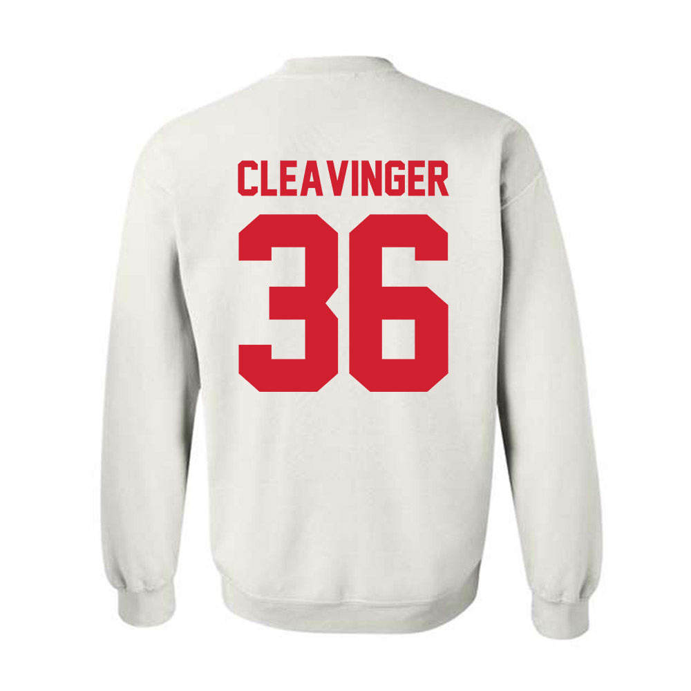 Nebraska - NCAA Baseball : Grant Cleavinger - Classic Shersey Crewneck Sweatshirt-1