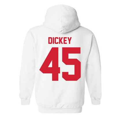 Nebraska - NCAA Football : Izaac Dickey - Classic Shersey Hooded Sweatshirt-1
