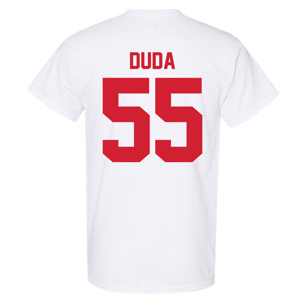 Nebraska - NCAA Football : Ethan Duda - Classic Shersey T-Shirt-1