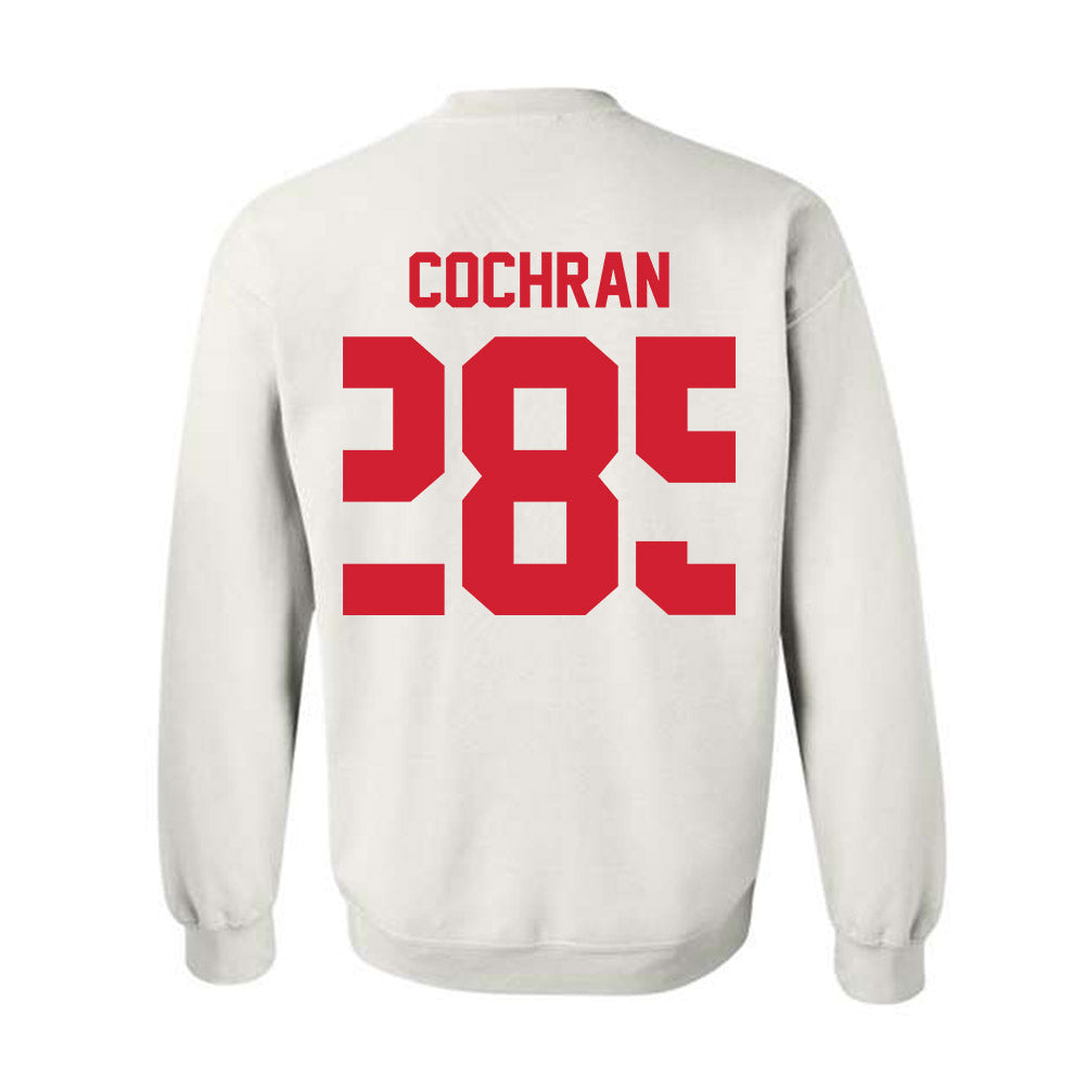 Nebraska - NCAA Wrestling : Lucas Cochran - Classic Shersey Crewneck Sweatshirt-2